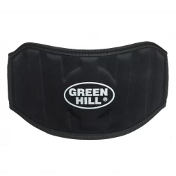 Пояс тяжелоатлетический &quot;GREEN HILL&quot;, размер S (дл. 90 см), черный