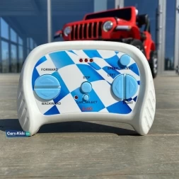 Электромобиль Jeep Rubicon 4WD красный, фото 11