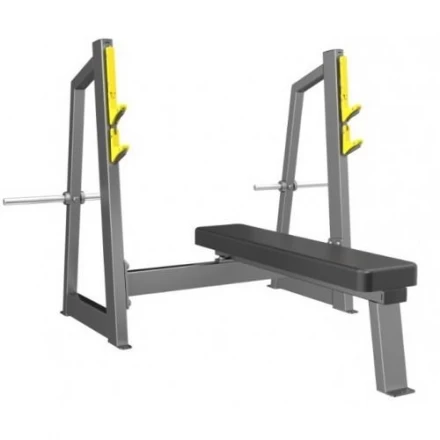 Скамья-стойка для жима штанги лежа (Olympic Bench) A3043 , фото 1