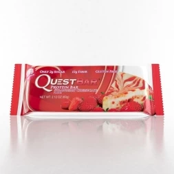 Батончик Quest Nutrition Quest Protein Bar StrawBerry CheeseCake (Клубничный чизкейк), 12 шт, фото 2