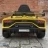 Электромобиль Lamborghini Aventador SVJ A333MP желтый