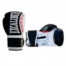 Перчатки боксерские Excalibur 8019-03 Black/White PU