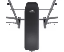 Скамья со стойками под штангу DFC D702 PRO широкий хват, с партой для бицепса