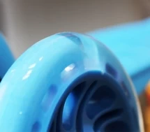 Самокат четырехколесный MAXI LED MF-MAXI-LED голубой