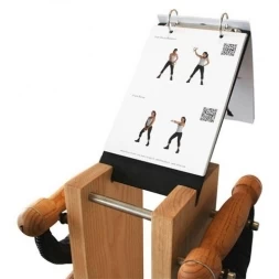 Набор гантелей с подставкой NOHrD Swing Turm, материал: вишня, общий вес: 26 кг, фото 3