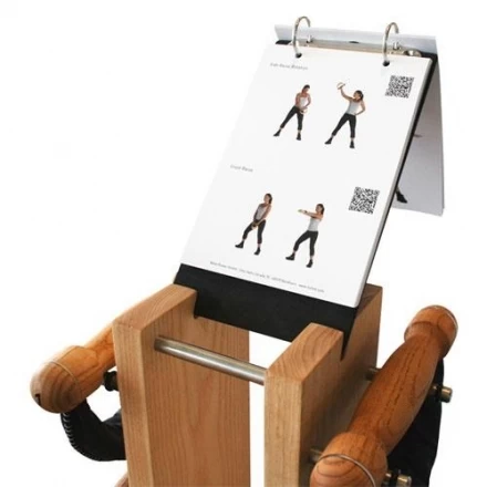 Набор гантелей с подставкой NOHrD Swing Turm, материал: вишня, общий вес: 26 кг, фото 3