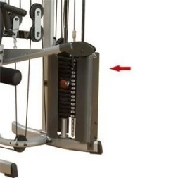 Металлический кожух для мультистанций  Body-Solid серии Powerline, фото 1