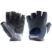 Перчатки для занятий спортом &quot;TORRES&quot;, р.XL, нейлон, нат. замша, контурные зоны на ладони