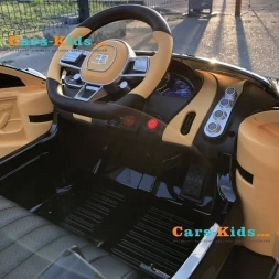 Электромобиль Bugatti Chiron HL318 черный, фото 7