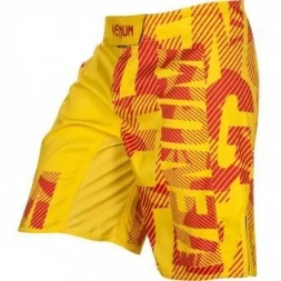 Шорты ММА Venum Speed Camo Acid Yellow