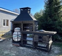 Печь Аристократ 824 Прямоугольный кирпич желтый