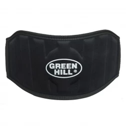 Пояс тяжелоатлетический &quot;GREEN HILL&quot;, размер XL (дл. 115 см), черный