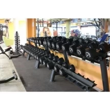 Гантельный ряд PROFI-FIT PROFESSIONAL 27,5 кг - 50 кг (10 пар), шаг 2,5 кг