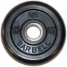 Изображение товара Диск обрезиненный BARBELL MB (металлическая втулка) 25 кг / диаметр 26 мм