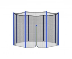 Батут DFC Trampoline Fitness 5ft наружн.сетка, синий (152см), фото 2