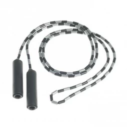 Скакалка Power Jump Rope серебристая