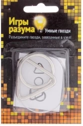 Головоломка &quot;Умные гвозди&quot; № 18, уровень сложности 2