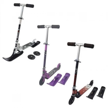 Самокат-снегокат 2в1 Kids SnowScooter Playshion WS-SX, фото 1
