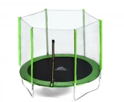 Батут DFC Trampoline Fitness 5ft наружн.сетка, св.зел. (152см), фото 1