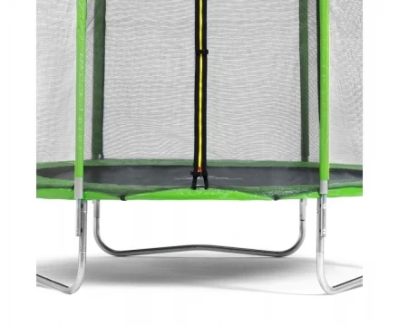 Батут DFC Trampoline Fitness 5ft наружн.сетка, св.зел. (152см), фото 3
