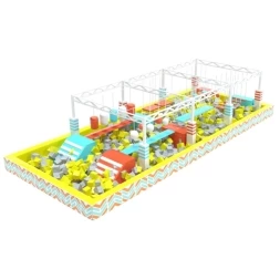 Ниндзя-парк &quot;Веселые старты&quot; 60 м.кв. (4,7x10,6x3 м)