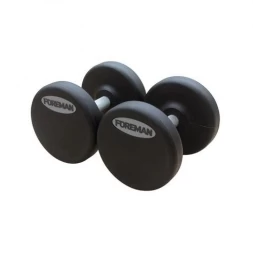 Гантели фиксированные обрезиненные FOREMAN FM/ARD-22KG, пара