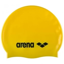 Шапочка для плавания &quot;ARENA Classic Silicone Jr&quot;, детская, желтый 