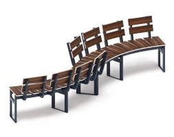 Скамья модульная Гибкость движений-4 (тёмный дуб), фото 3
