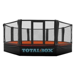 Восьмиугольный ринг MMA TOTALBOX OKT5-1 на помосте d=5 м (высота помоста 1 м)