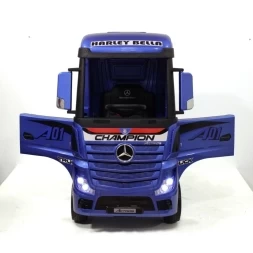 Электромобиль Mercedes-Benz Actros HL358 4WD синий, фото 12
