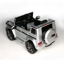 Электромобиль Mercedes Benz G63 BBH-0002 серый, фото 4
