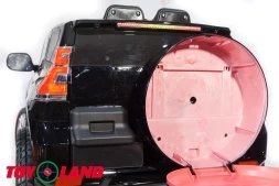 Детский полноприводный электромобиль Toyota Prado 4х4 (Черный глянец) YHD5637, фото 6