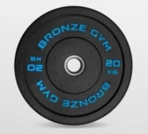 Bronze Gym Диск бамперный 20кг д50
