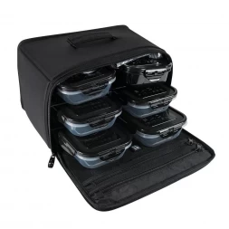 Сумка 6 Pack Fitness Beast Duffle со съемной системой контейнеров, черный, фото 4