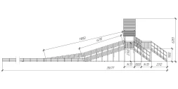 Зимняя горка Савушка Зима 11/1 (Серый Индиго), фото 7