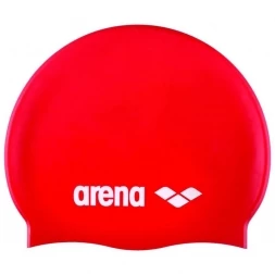 Шапочка для плавания &quot;ARENA Classic Silicone Jr&quot;, детская, красный, силикон