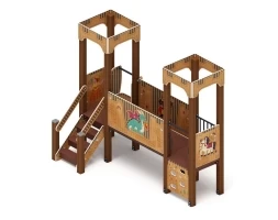 Детская игровая площадка Королевство (Картонное) ДИК 1.15.02-12 H=750, фото 3