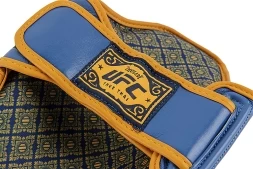 (UFC Premium True Thai Защита голени, цвет белый/голубой, размер M), фото 8