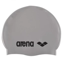 Шапочка для плавания &quot;ARENA Classic Silicone Jr&quot;, детская, серебристый, силикон