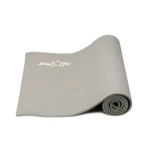 Коврик для йоги FM-101 PVC 173x61x1,0 см, серый