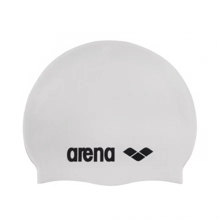 Шапочка для плавания (силиконовая) Arena Classic Silicone Cap (white), фото 1