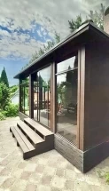 Мангальная беседка с печкой ЗАБАВА