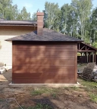 Мангальная беседка с печкой ЗАБАВА