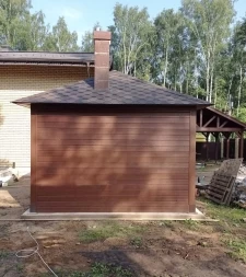 Мангальная беседка с печкой ЗАБАВА, фото 2