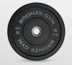 Bronze Gym Диск бамперный  5кг д50, фото 2