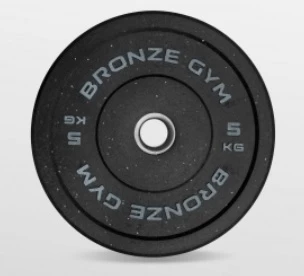 Bronze Gym Диск бамперный  5кг д50, фото 2
