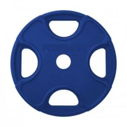 Обрезиненный диск FOREMAN FMPRR-20KGBL (20 кг)