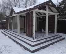 Закрытая беседка ШАЛЕ 2