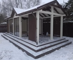 Закрытая беседка ШАЛЕ 2, фото 5