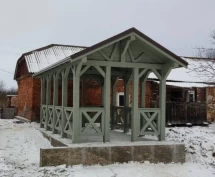 Прямоугольная беседка ТЕХАС